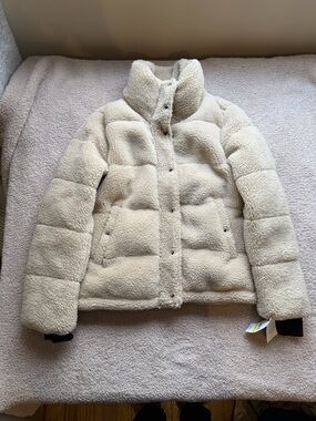 S13 Lily Sherpa Puffer Jacket NWT
